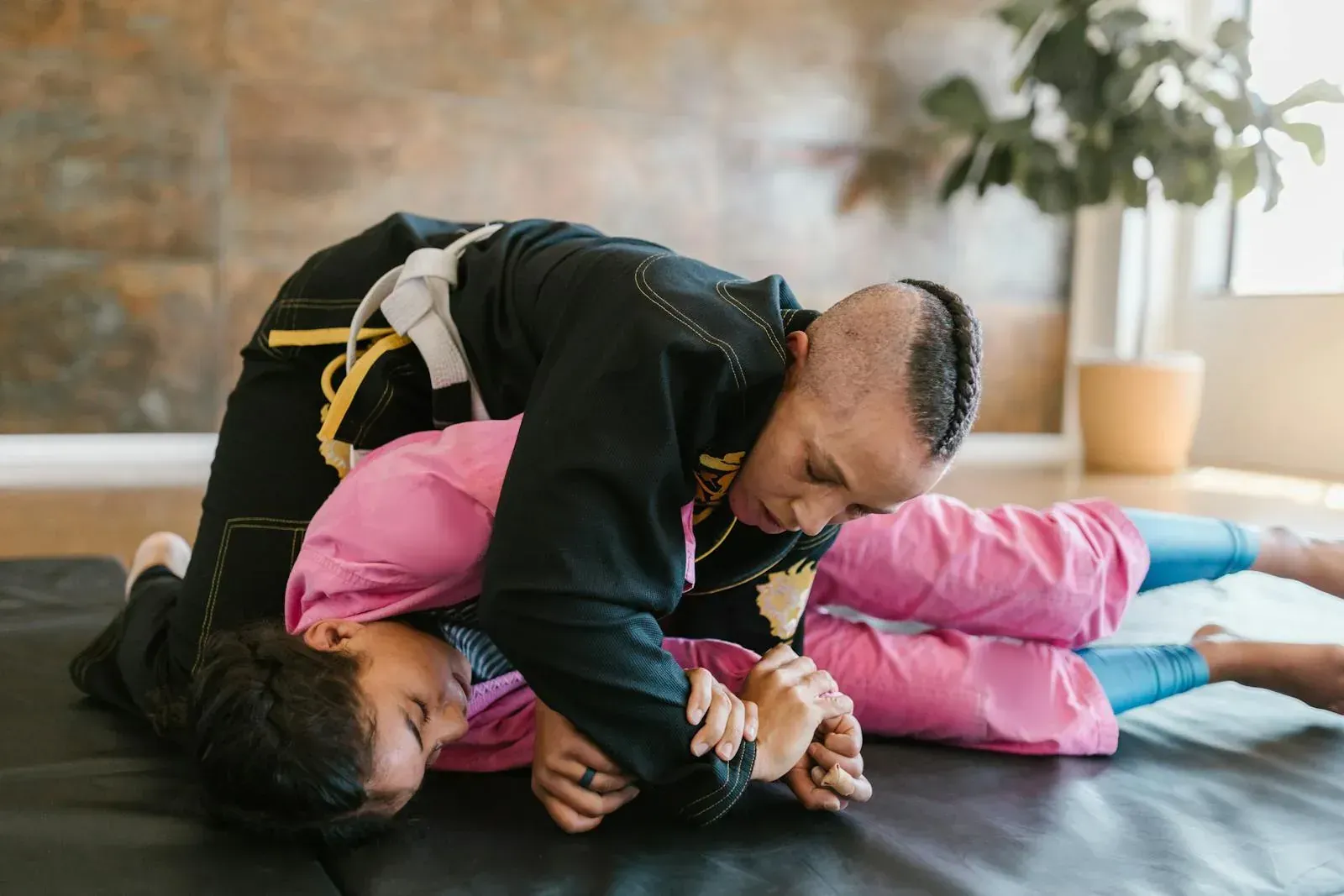 Coaching at Madrid Jiu Jitsu & Self-Defense